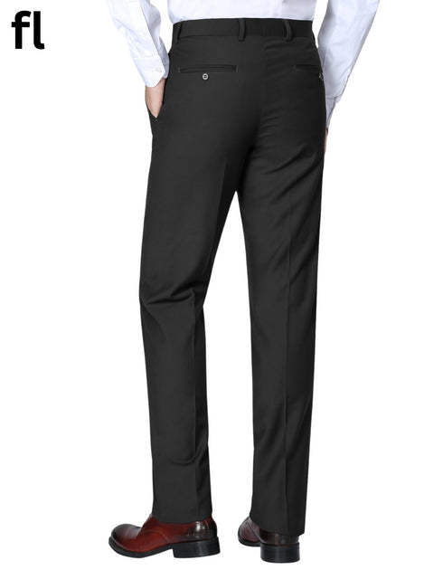Men's Black Formal Premium Pant Suiting Stuff Export Quality